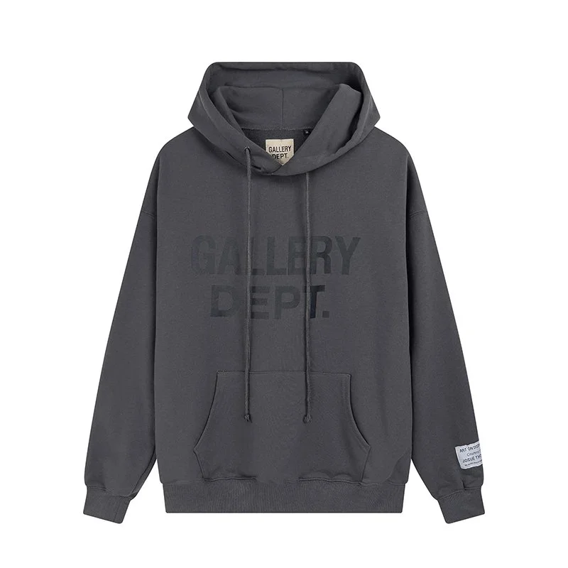 Gallery Dept. Gallery Dept. Charcoal Grey Hoodie Grey - 1