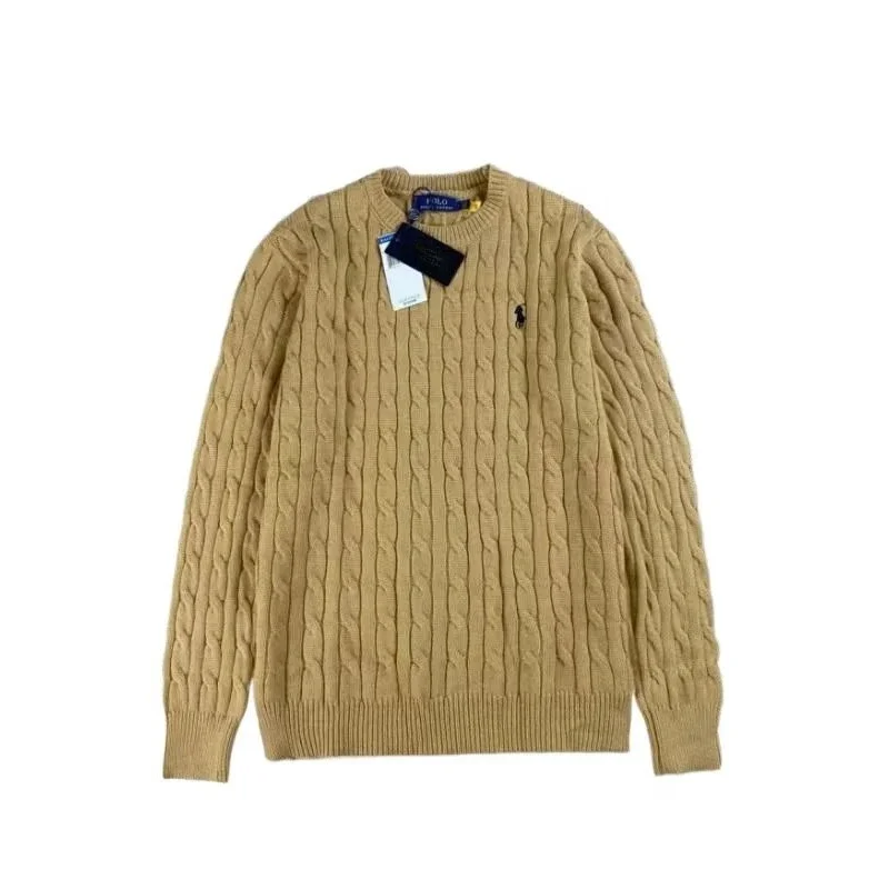 Polo Ralph Lauren Polo Ralph Lauren Cable Knit Sweater Beige Beige - 1