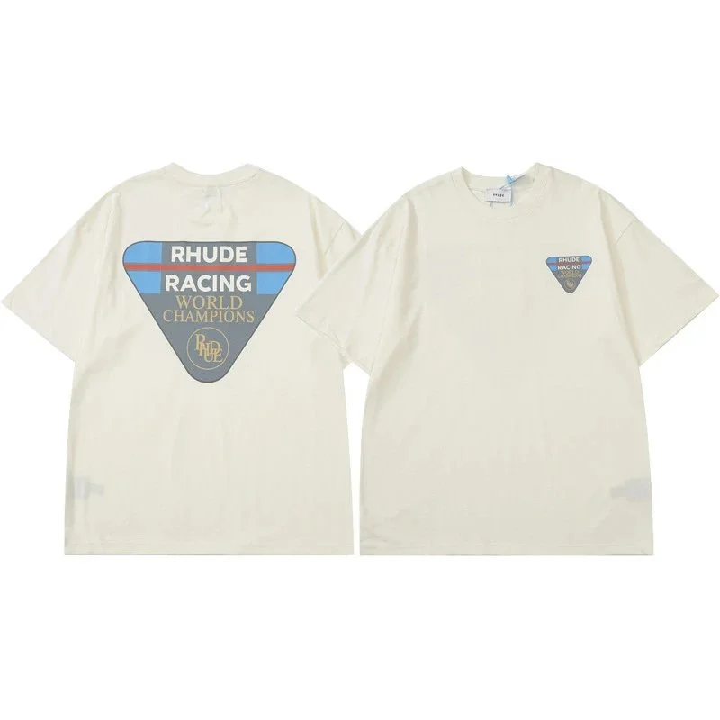 Rhude Rhude Racing World Champions White T-Shirt White - 1