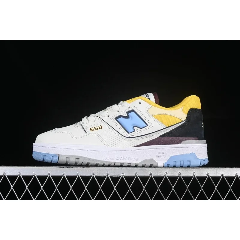 New Balance New Balance 550 Sail/Yellow Sneakers White - 1