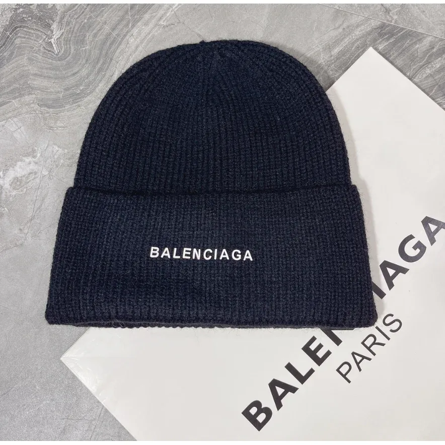 Balenciaga Balenciaga B-1 Beanie Navy Navy - 1