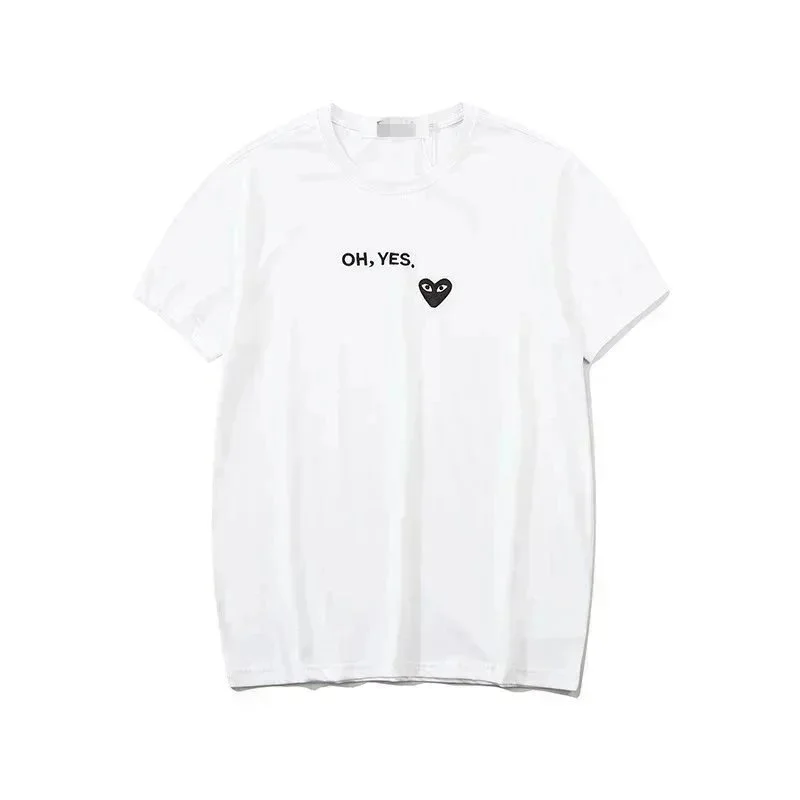 Comme des Garçons Comme des Garçons Play White 'OH, YES.' T-Shirt White