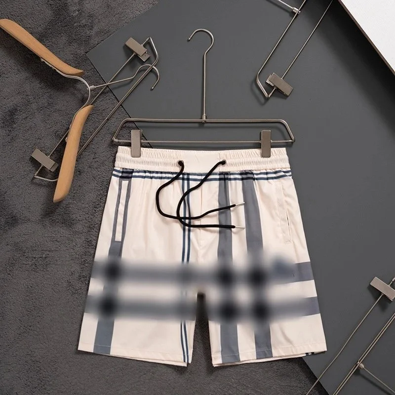 Other Striped Casual Shorts V2310 Khaki Beige - 1