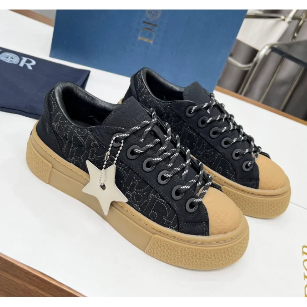 Dior Dior Lady Dior B-5 Black Sneakers Black - 1