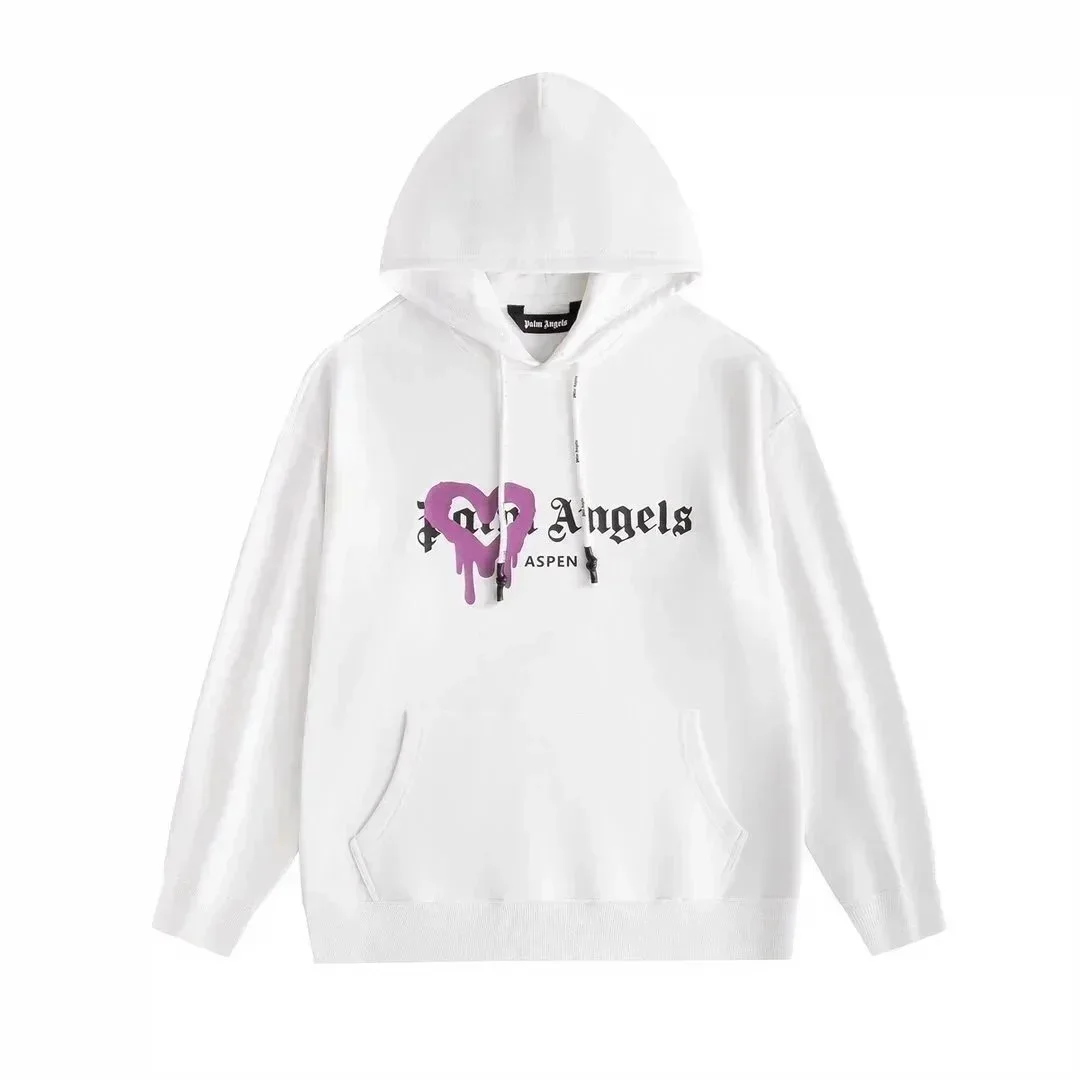 Palm Angels Palm Angels Bear Aspen White Hoodie White - 1