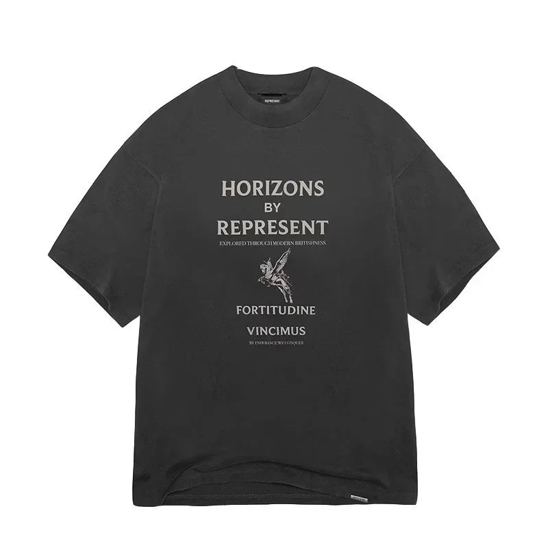 Represent Represent Horizons T-Shirt Black Black - 1