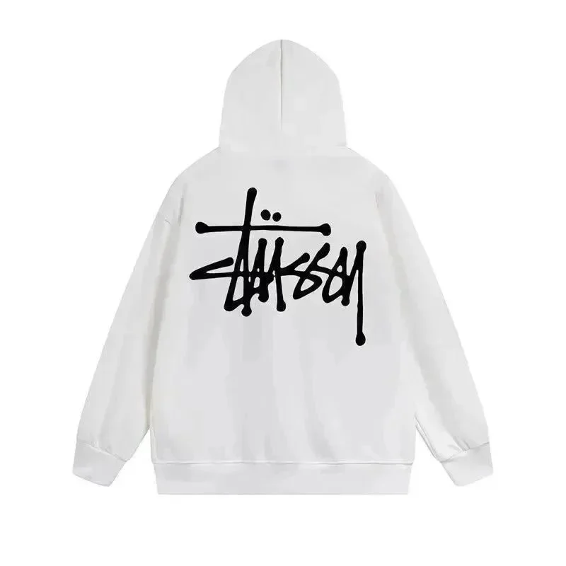 Stussy Stussy White Basic Logo Hoodie White - 1