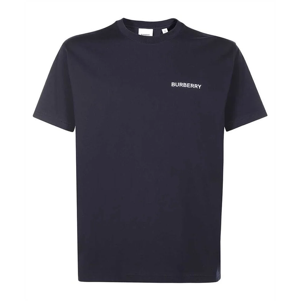 Burberry Burberry Navy Solid T-Shirt Navy - 1