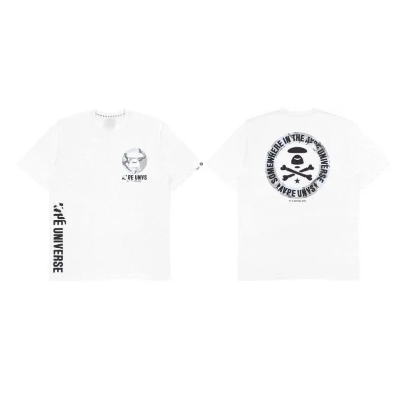 A Bathing Ape A Bathing Ape White 'The Universe' T-Shirt White - 1