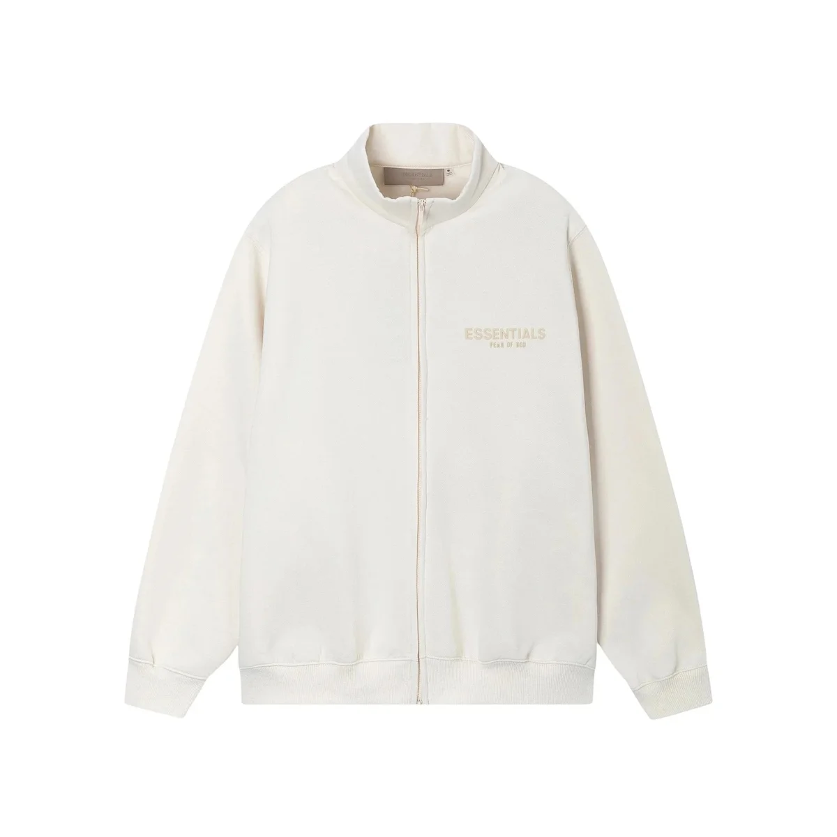 Fear of God Fear of God Essentials White Zip-Up Jacket White - 1