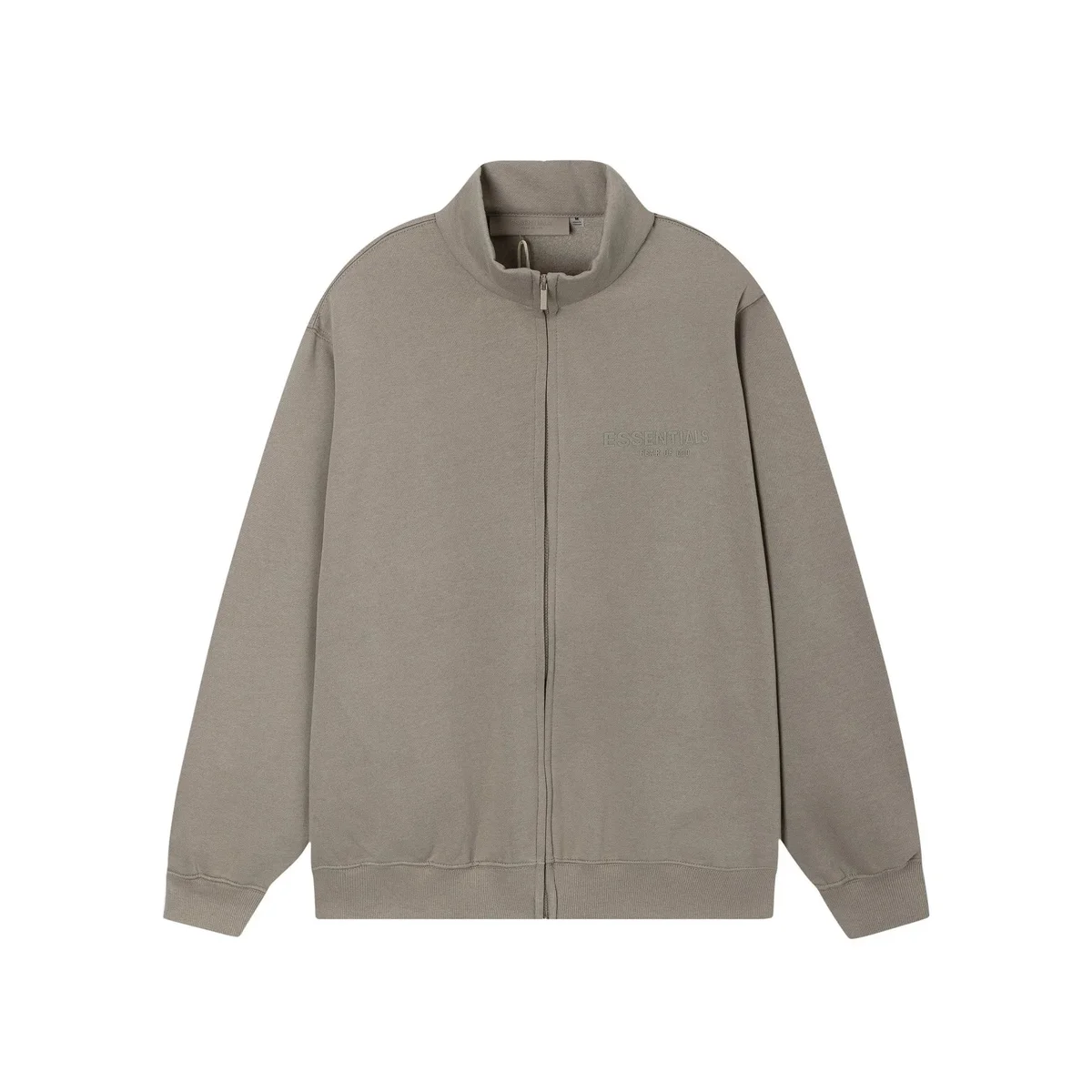 Fear of God Fear of God Essentials Zip-Up Jacket Olive Multicolor - 1
