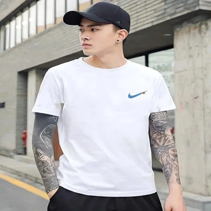 Nike Nike White Swoosh T-Shirt Men's White - 1
