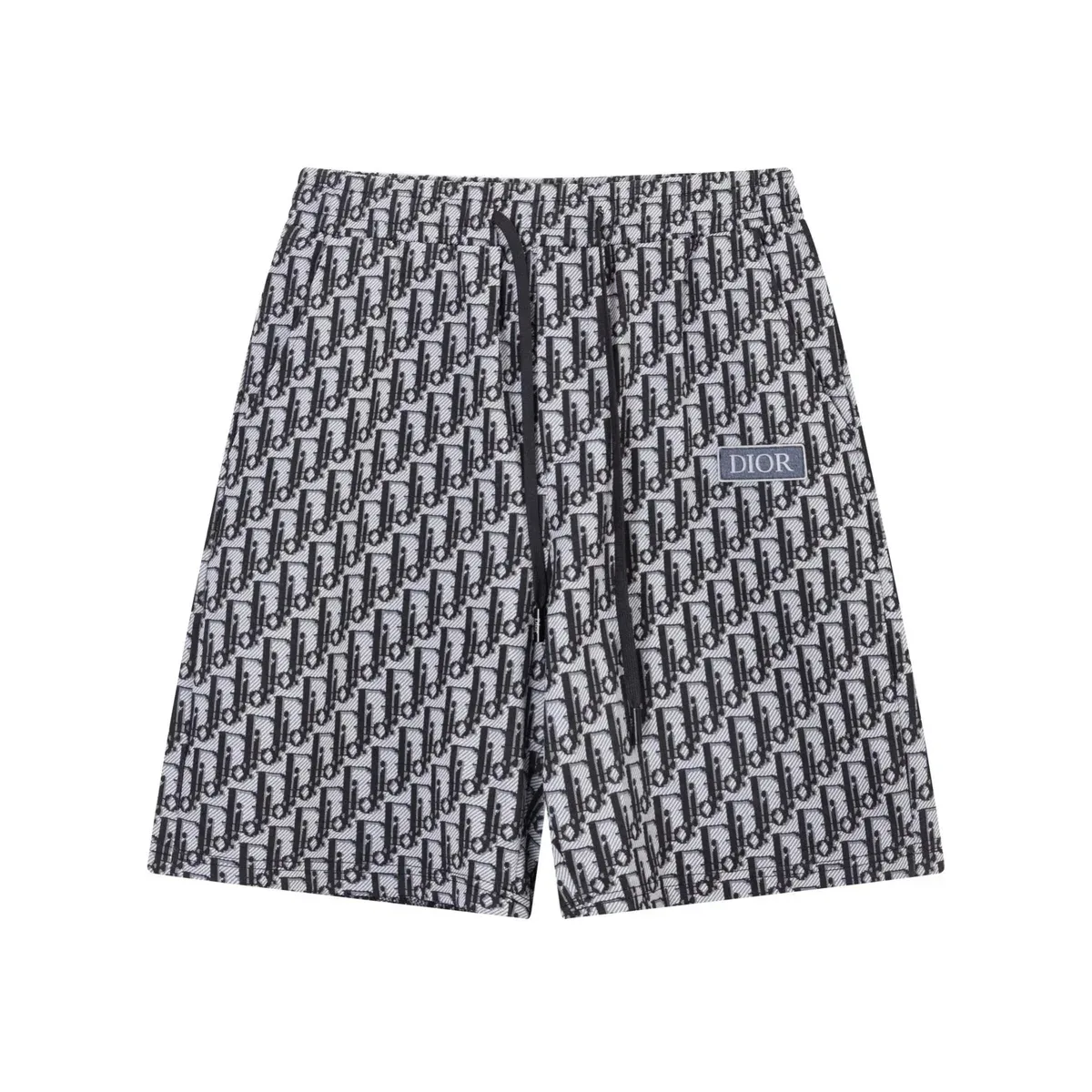 Dior Dior Oblique Shorts Black/White Black - 1