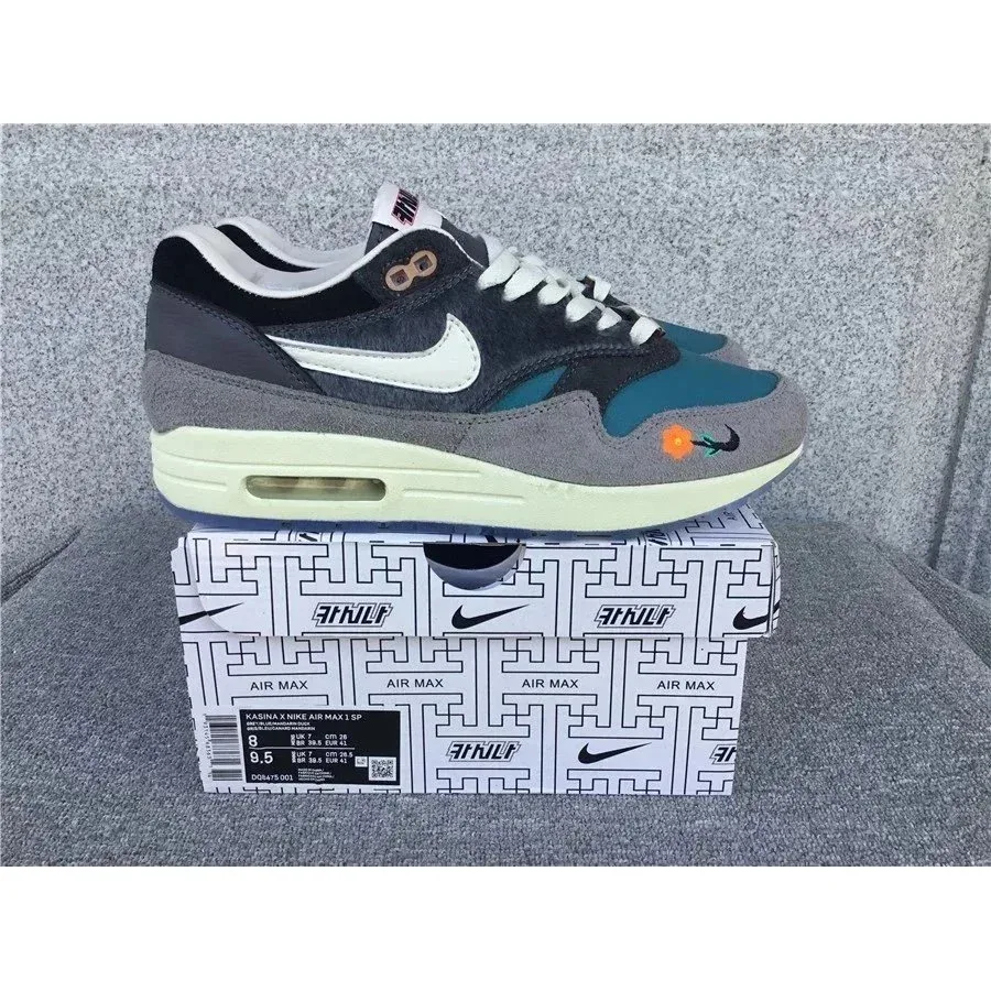 Nike Nike Kasina x Air Max 1 SP Triple Black Sneakers Black - 1