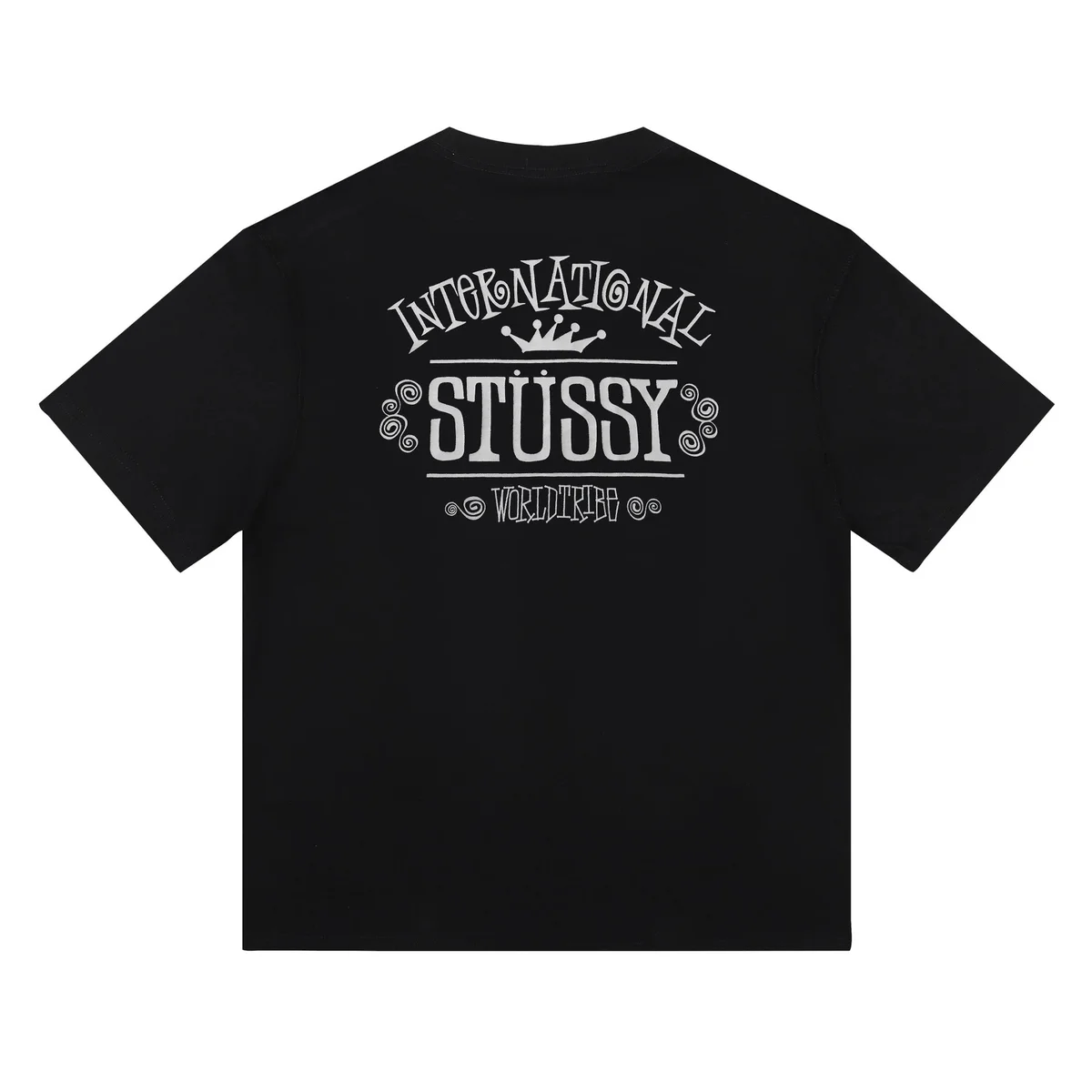 Stussy Stussy International Worldtribe Black T-Shirt Black - 1