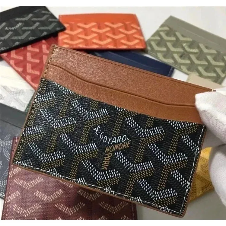 Goyard Goyard Monogram Card Holder Black - 1