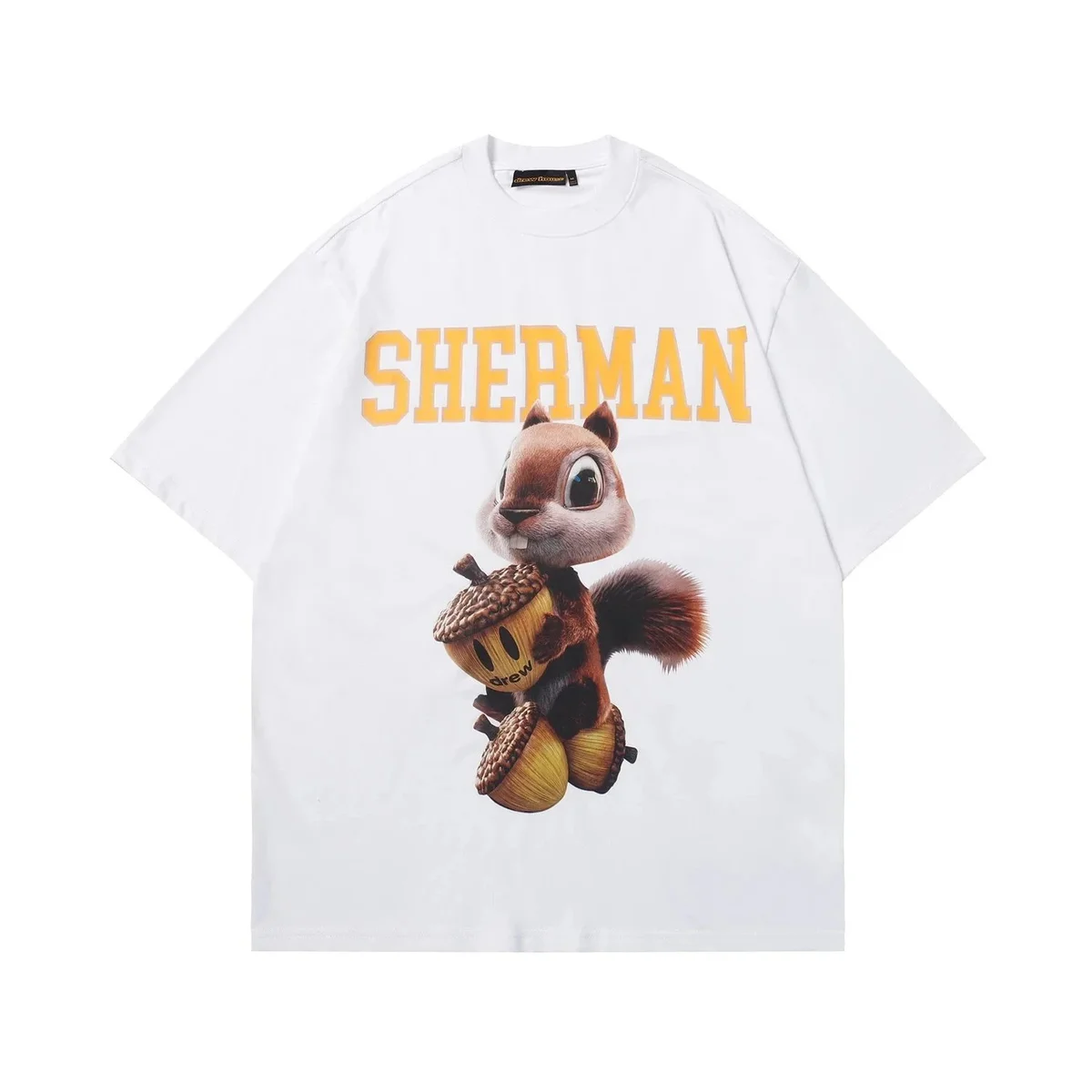 Drew House Drew House Sherman Squirrel White T-Shirt White - 1