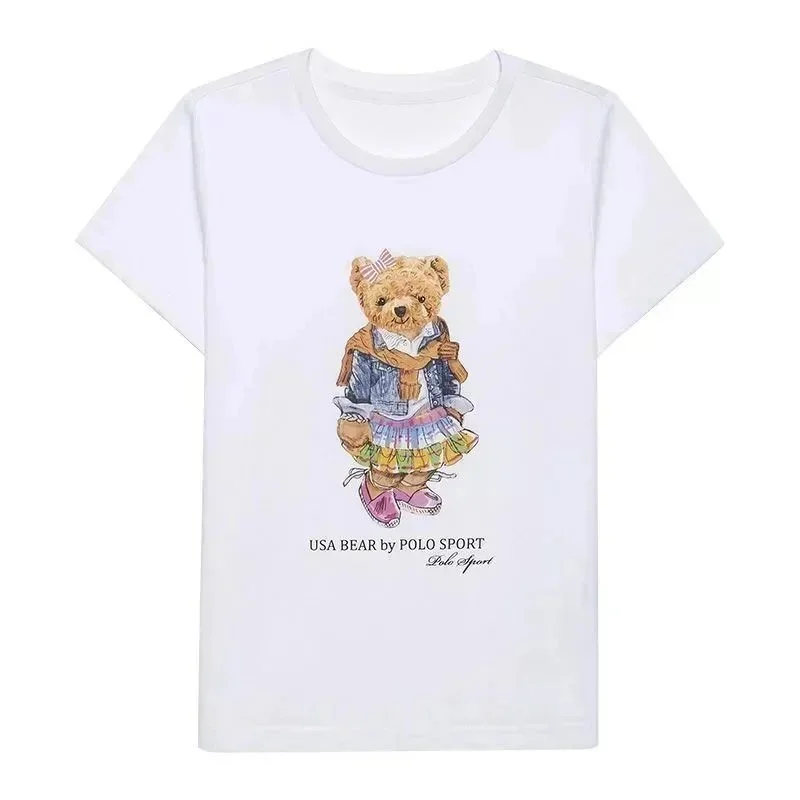 Polo Ralph Lauren Polo Ralph Lauren USA Bear White T-Shirt White - 1