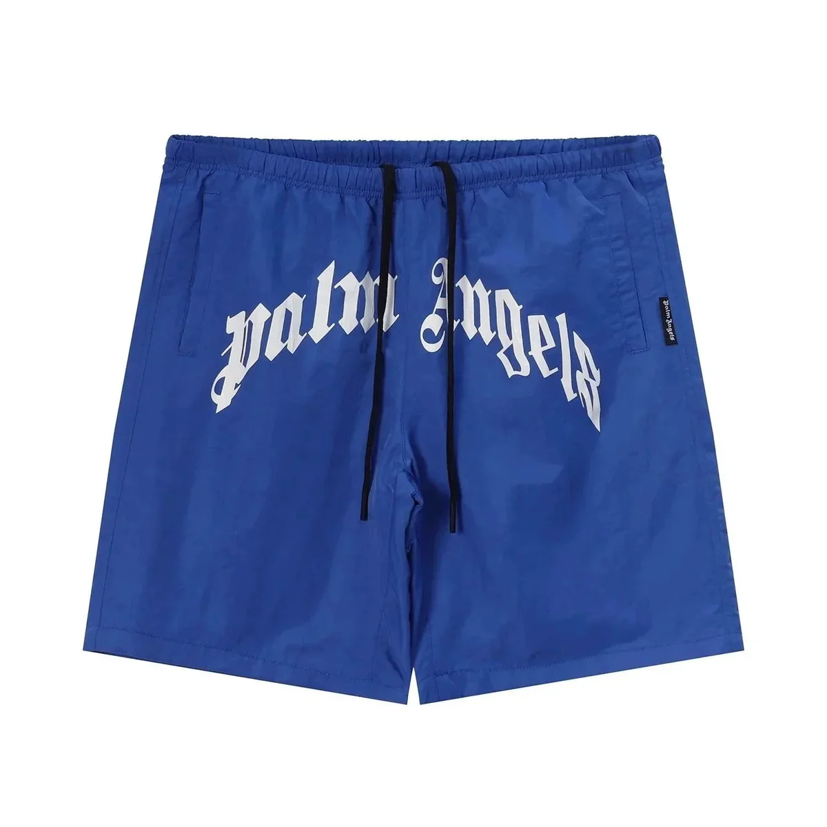 Palm Angels Palm Angels Bear Blue Shorts Blue - 1