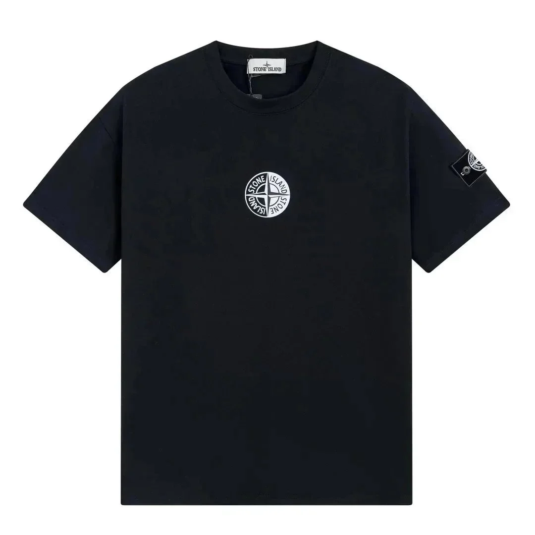 Stone Island Stone Island Black Logo T-Shirt Black
