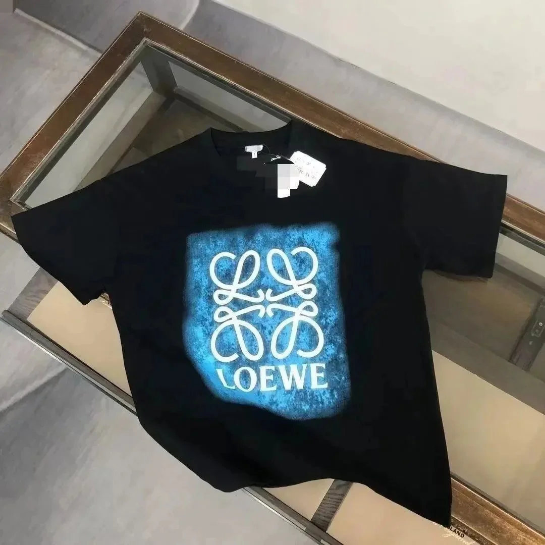 Loewe Loewe Anagram Black T-Shirt Black - 1