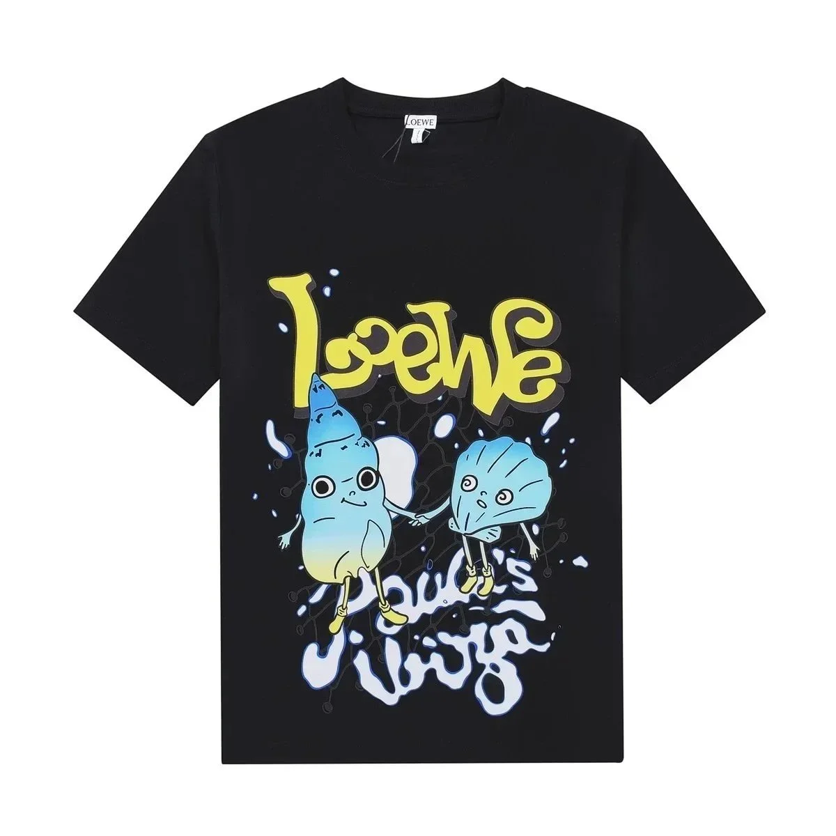 Loewe Loewe Paulina's Vivza Black T-Shirt Black - 1