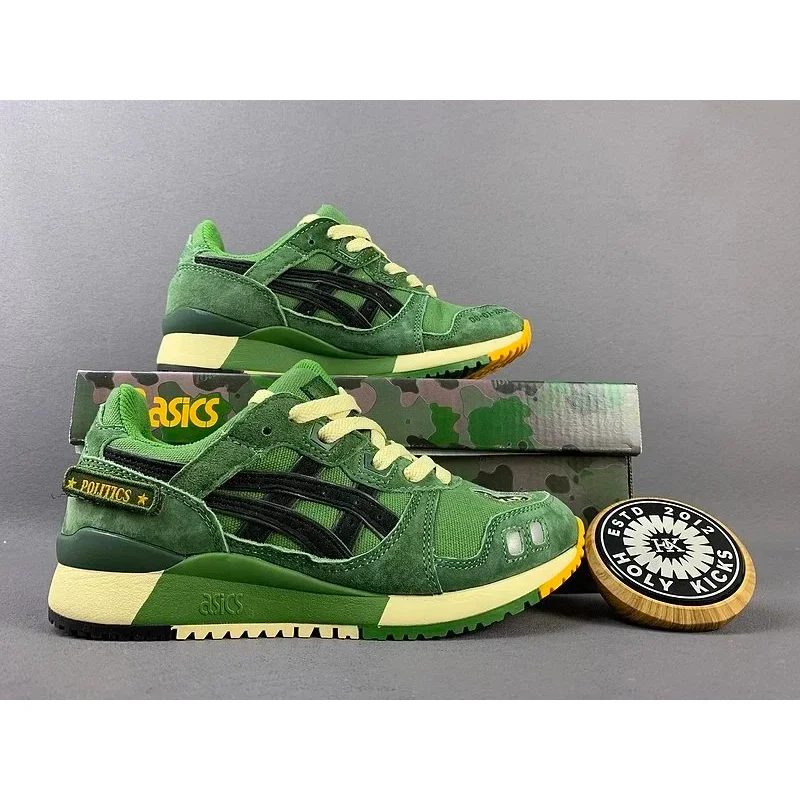 ASICS ASICS Gel-Lyte III Green & Black Sneakers Green - 1