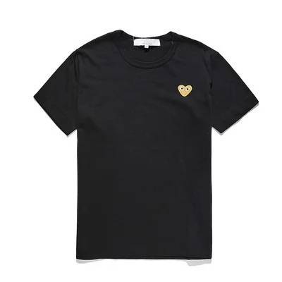Comme des Garçons Comme des Garçons Play Heart T-Shirt Black Black - 1