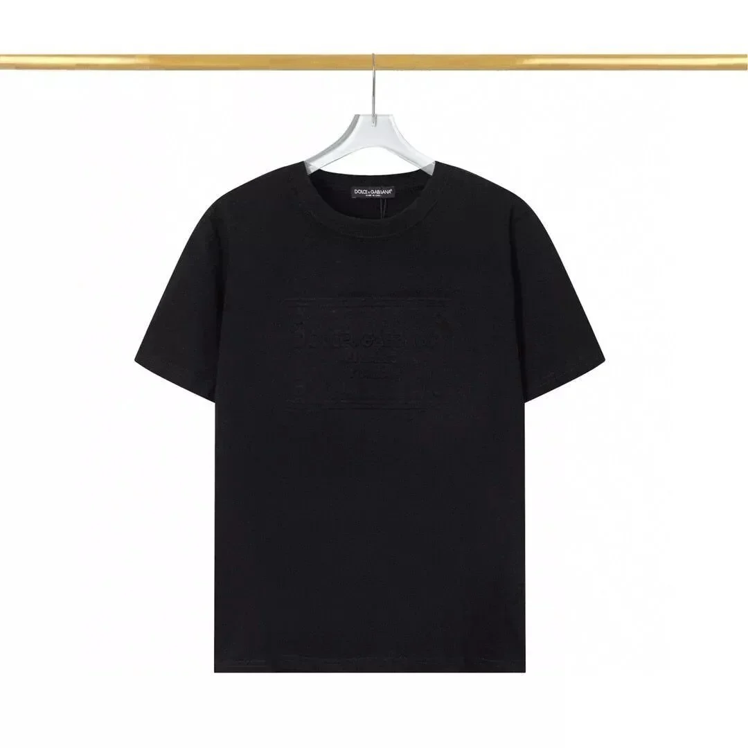 Dolce & Gabbana Dolce & Gabbana Black Embroidered T-Shirt Black - 1