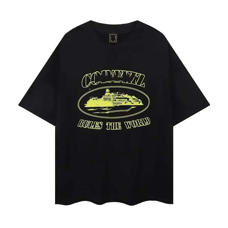 Other Black 'Colonial Rules the World' Graphic T-Shirt Black - 1