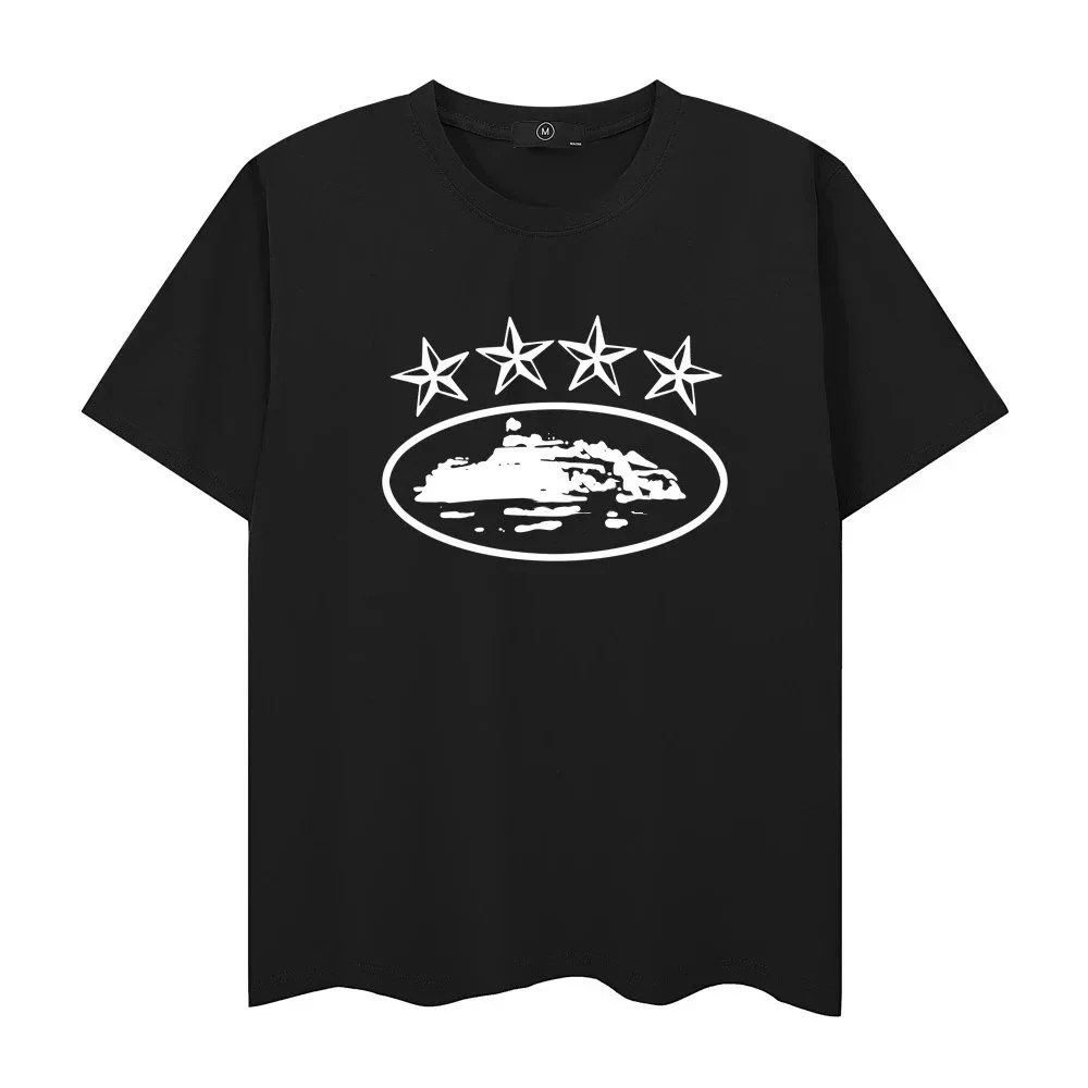 Other Black Star Print T-Shirt Black - 1