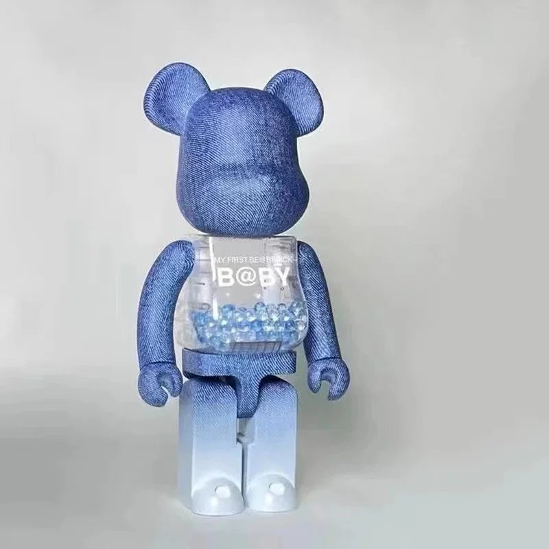 A Bathing Ape A Bathing Ape BAPE STA Denim Bear Figure Blue - 1