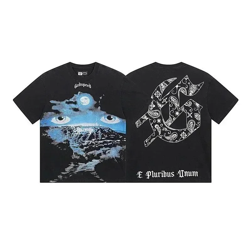 Godspeed Godspeed T-Shirt Black Graphic Tee Black - 1