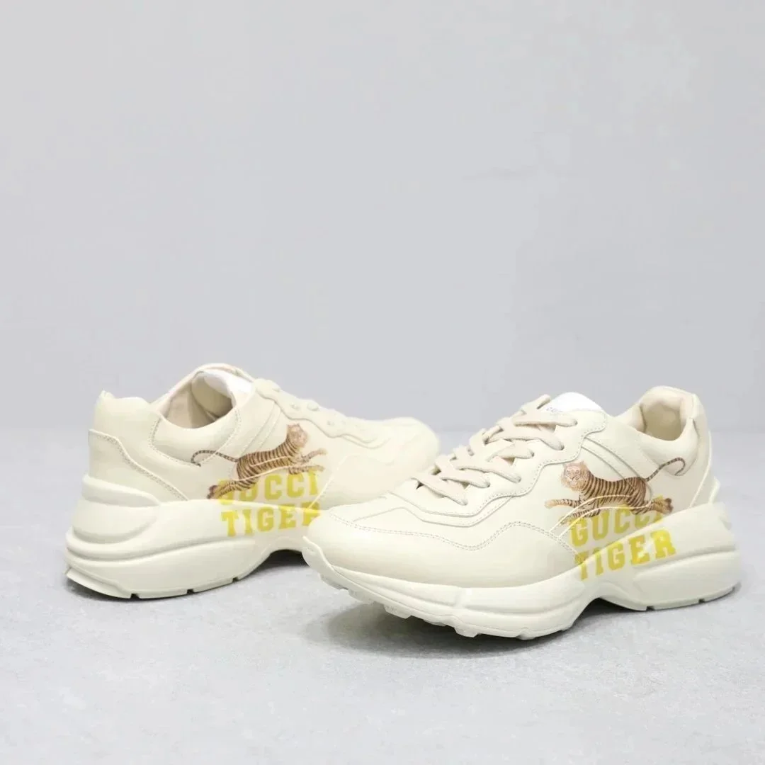Gucci Gucci Rhyton Tiger Beige Sneakers Beige - 1