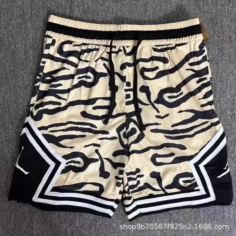 Jordan Nike Air Jordan 1 Shorts Tiger Camo Cream - 1