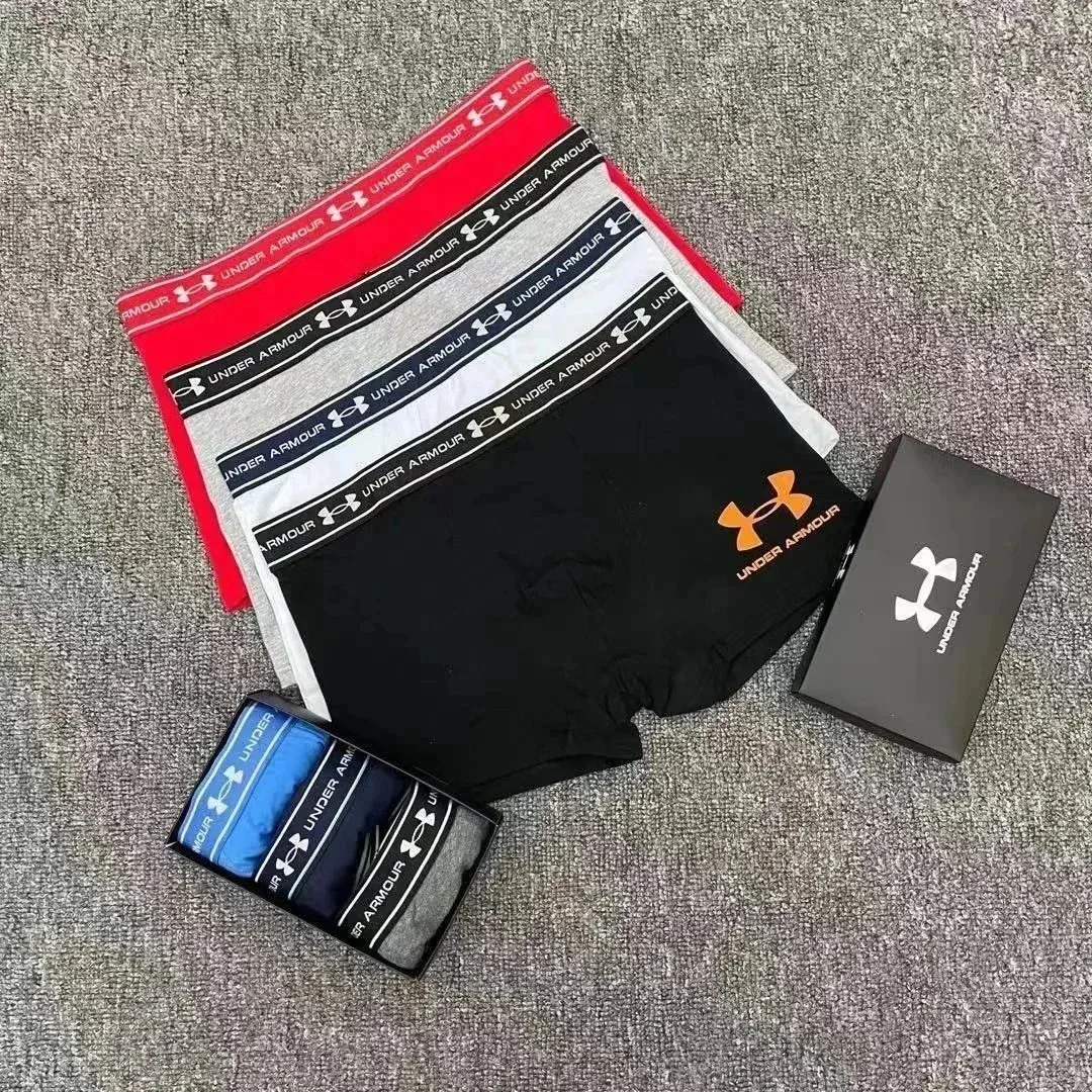 Under Armour Under Armour Boxer Shorts Set - Black/Red/Grey/White Black - 1
