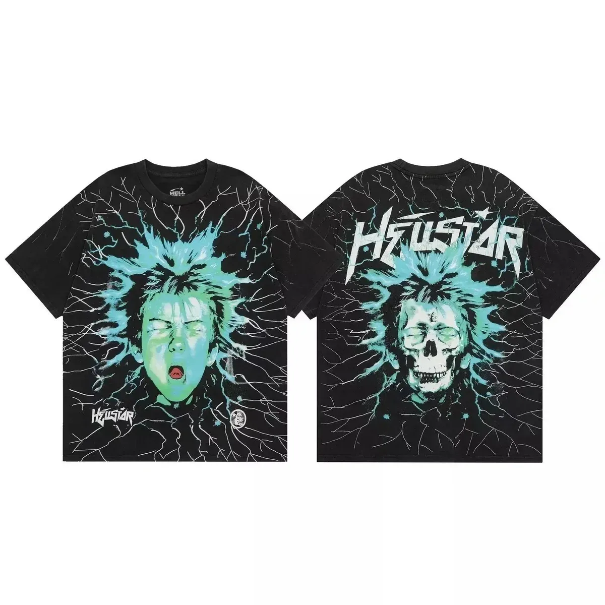Hellstar Hellstar Studios Graphic T-Shirt Black Black - 1