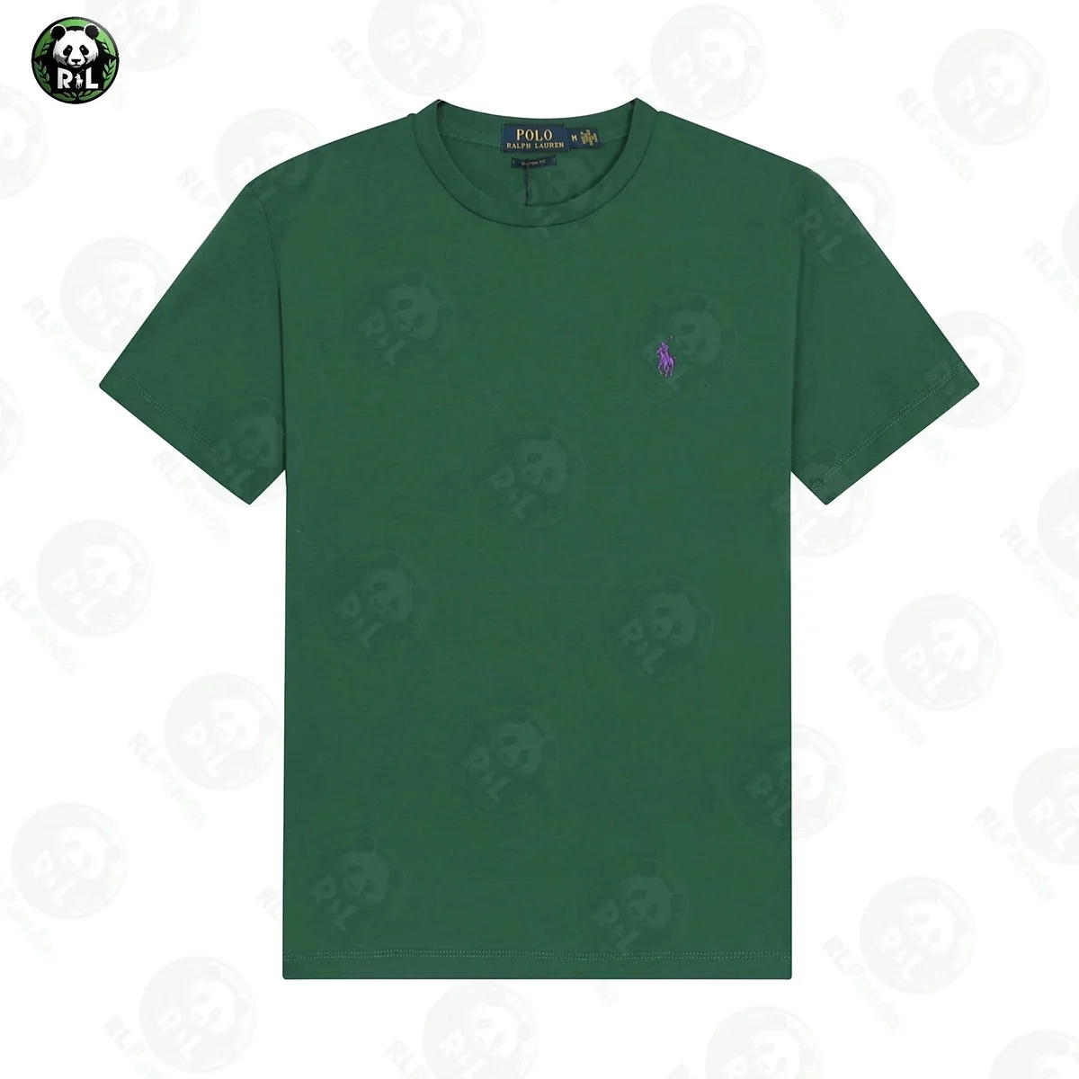 Polo Ralph Lauren Polo Ralph Lauren Green Panda Print T-Shirt Green - 1