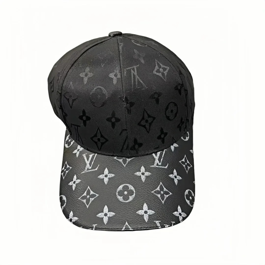 Louis Vuitton Monogram Cap Černá Pokrývka hlavy