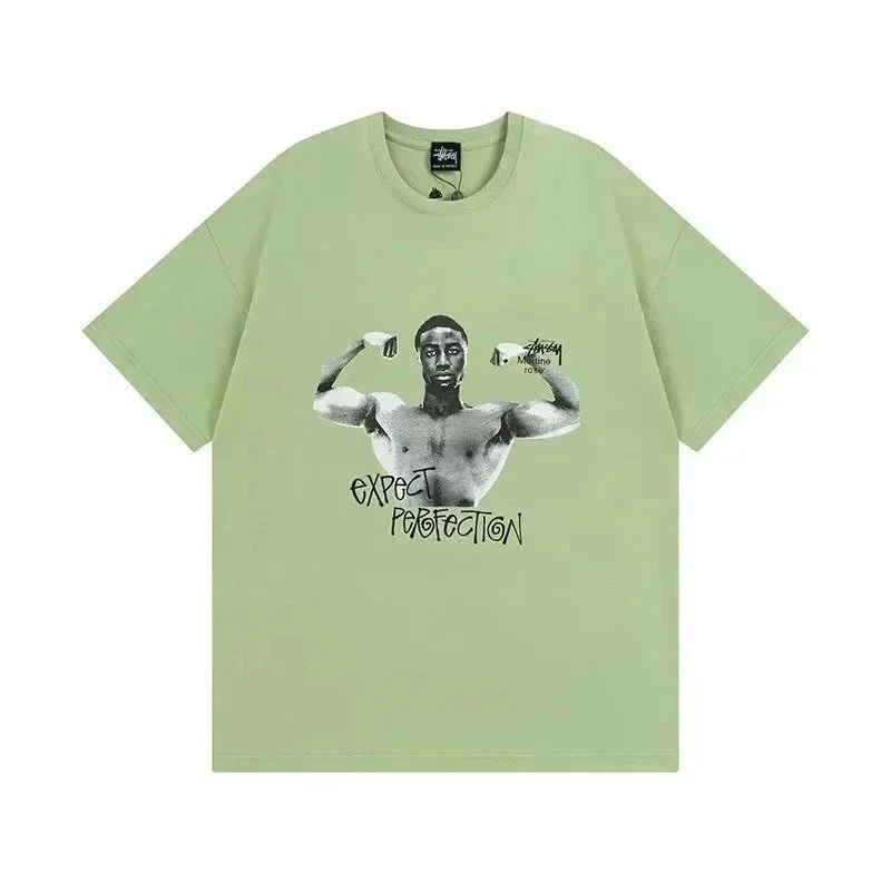 Stussy Stussy Expect Perfection Green T-Shirt Green - 1