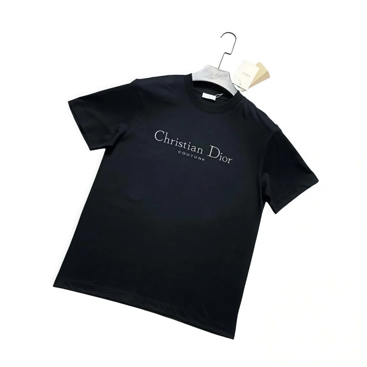Dior Christian Dior Black Logo T-Shirt Black - 1