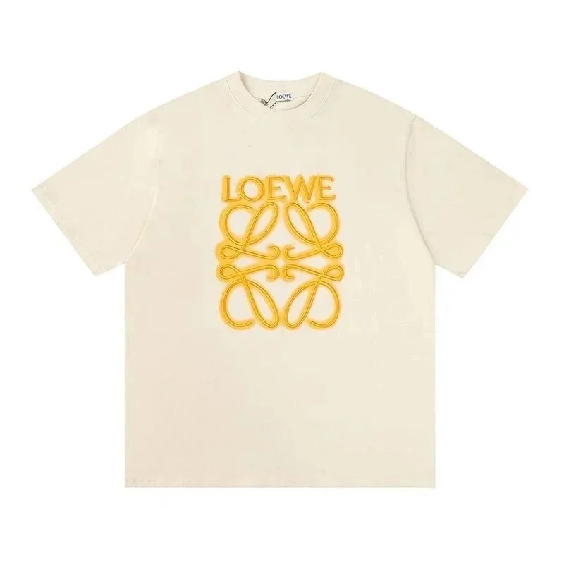 Loewe Loewe Monogram T-Shirt Cream Yellow Cream - 1