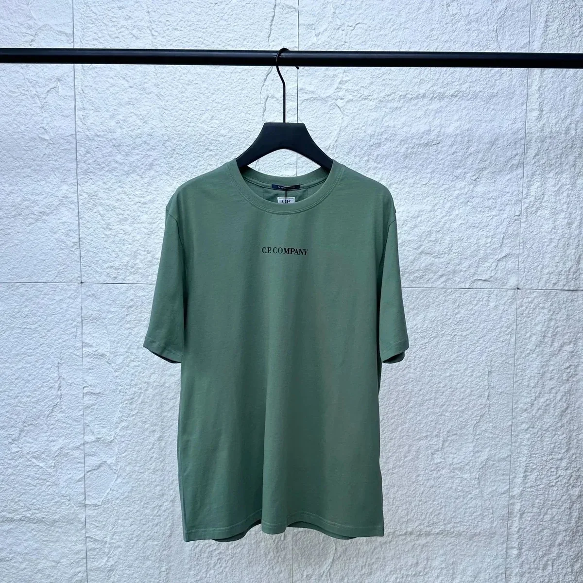 CP Company CP Company Green Logo T-Shirt Green - 1