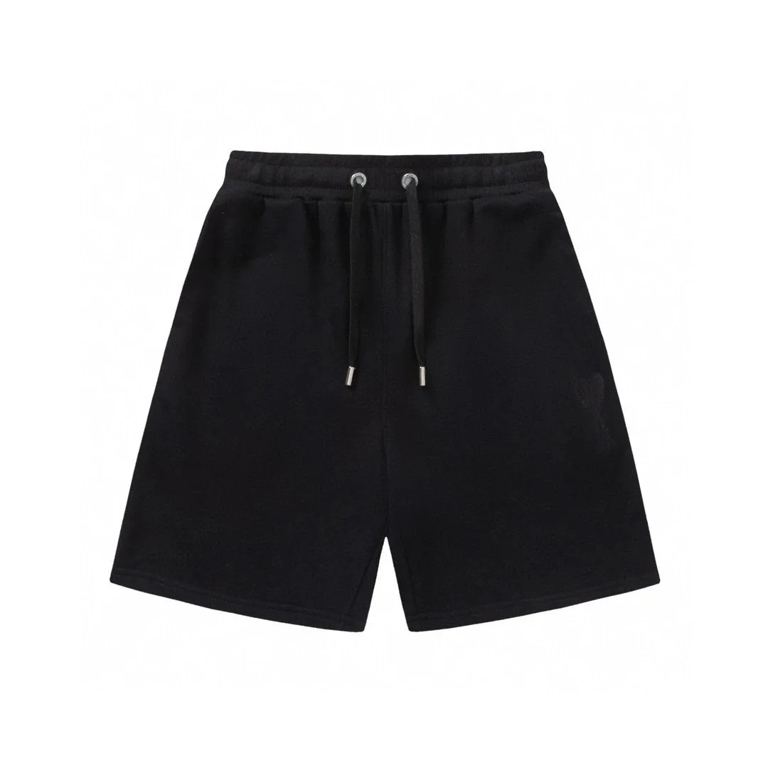 Acne Studios Acne Studios Face Black Cotton Shorts Black - 1