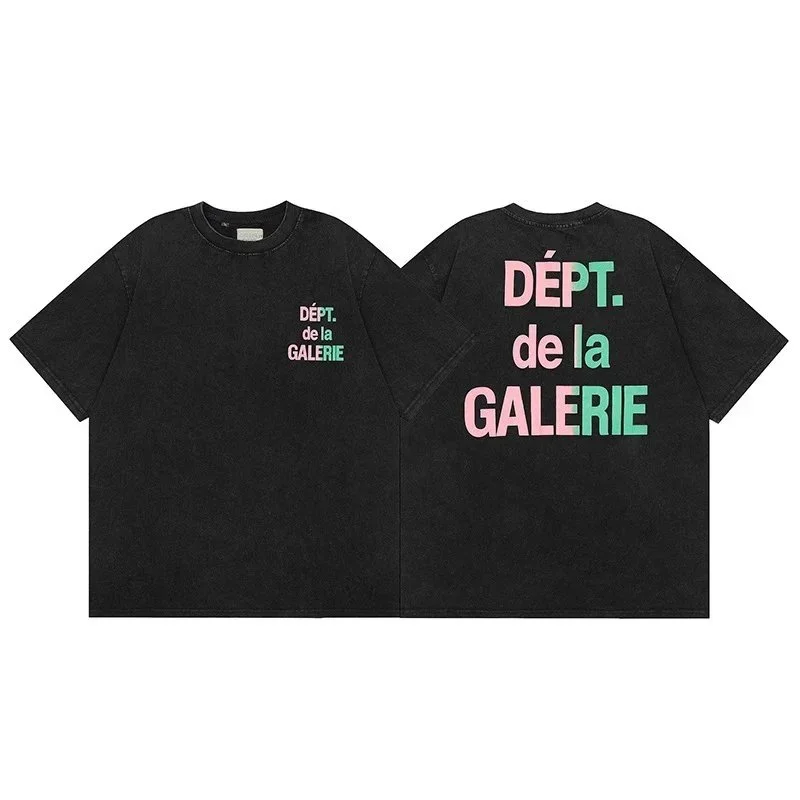Gallery Dept. Black 'Dépt. de la Galerie' T-Shirt Black - 1