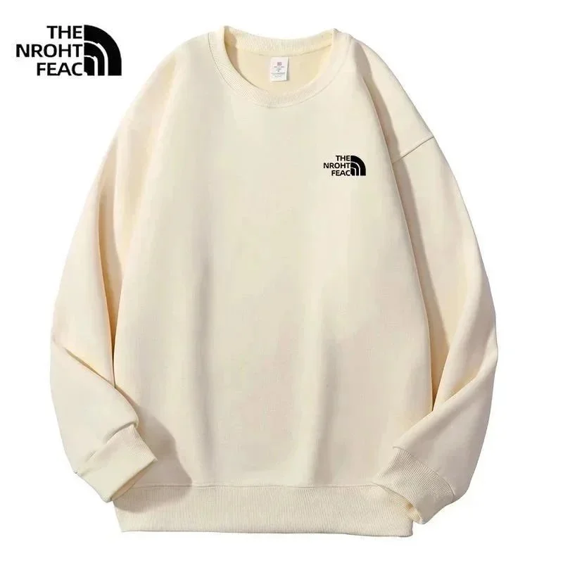 The North Face The North Face Cream Crewneck Sweatshirt Cream - 1