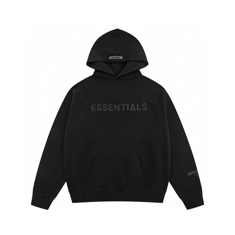 Fear of God Fear of God Essentials Black Hoodie Black - 1