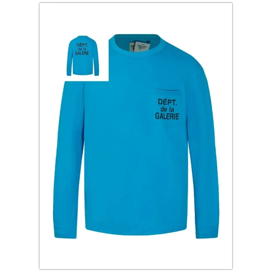 Gallery Dept. Gallery Dept. Dépt. de la Galerie Long Sleeve T-Shirt Blue Blue - 1