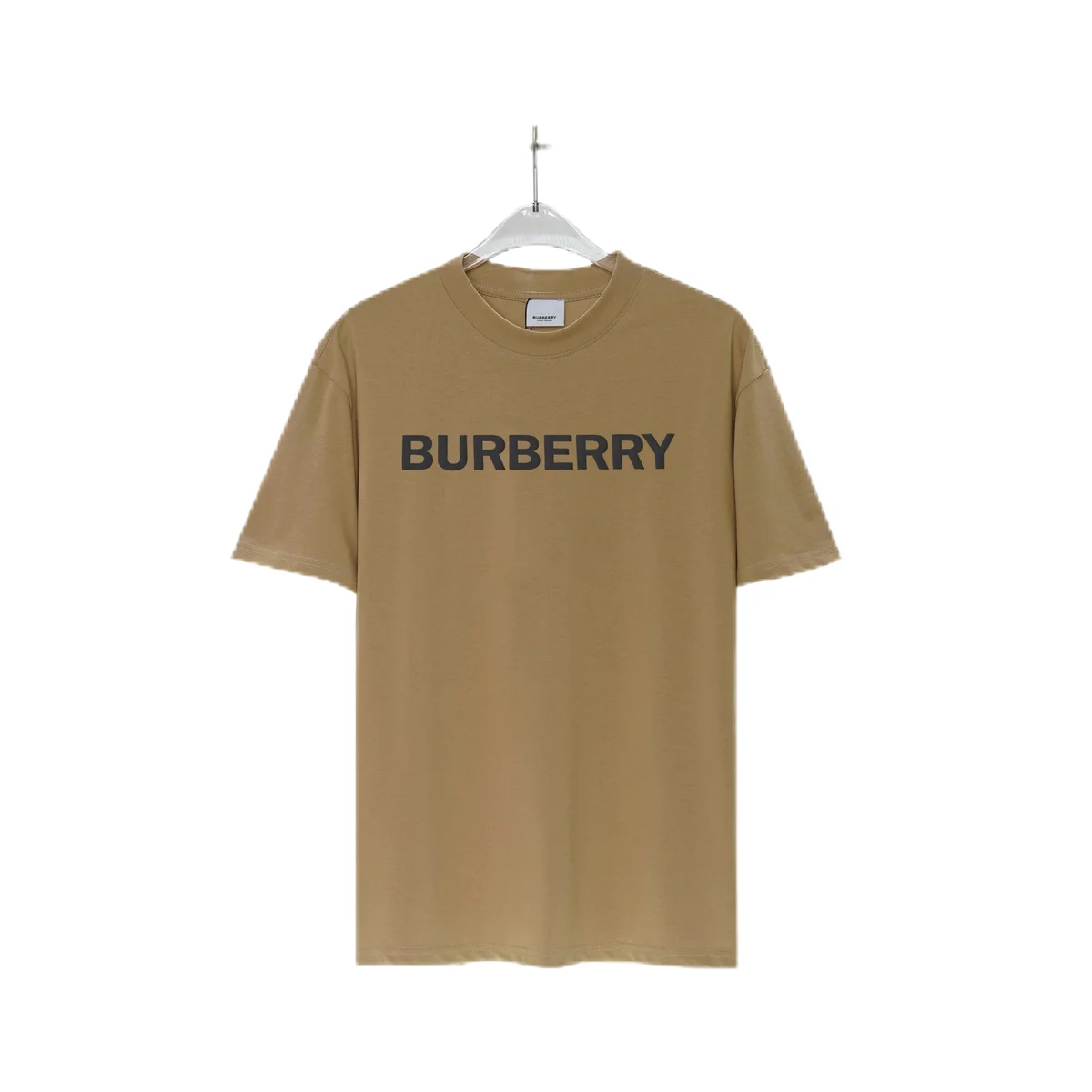 Burberry Burberry Khaki Logo T-Shirt Beige - 1