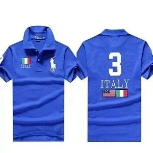 Polo Ralph Lauren Polo Ralph Lauren ITALY Polo Shirt Blue Blue - 1